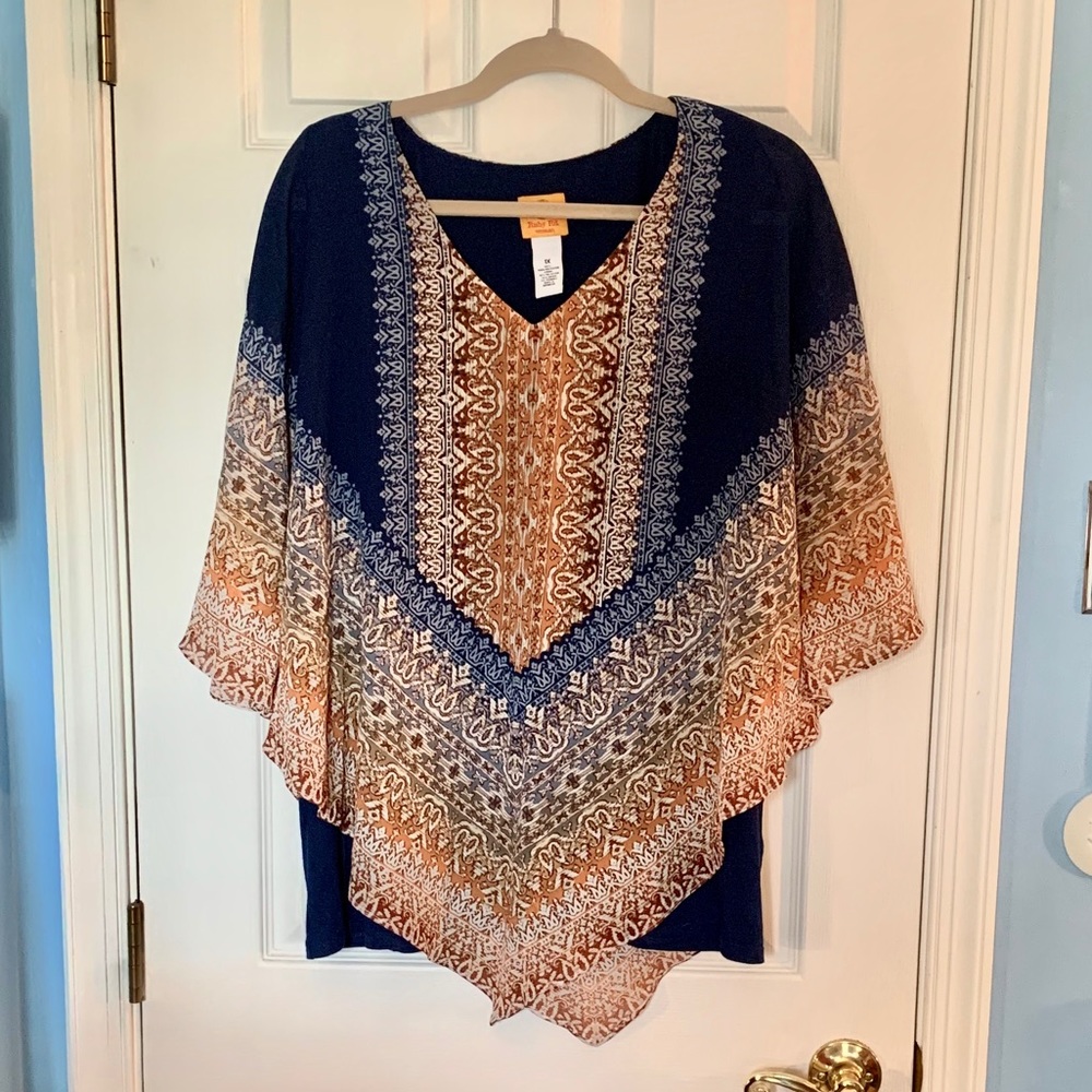 Ikat Batwing Top by Ruby Rd Women